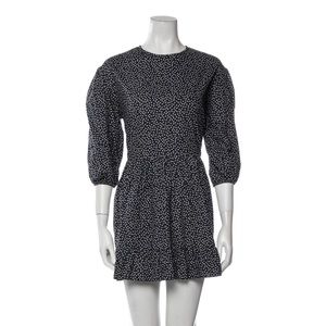 Sandy Liang Hugo Navy Babydoll